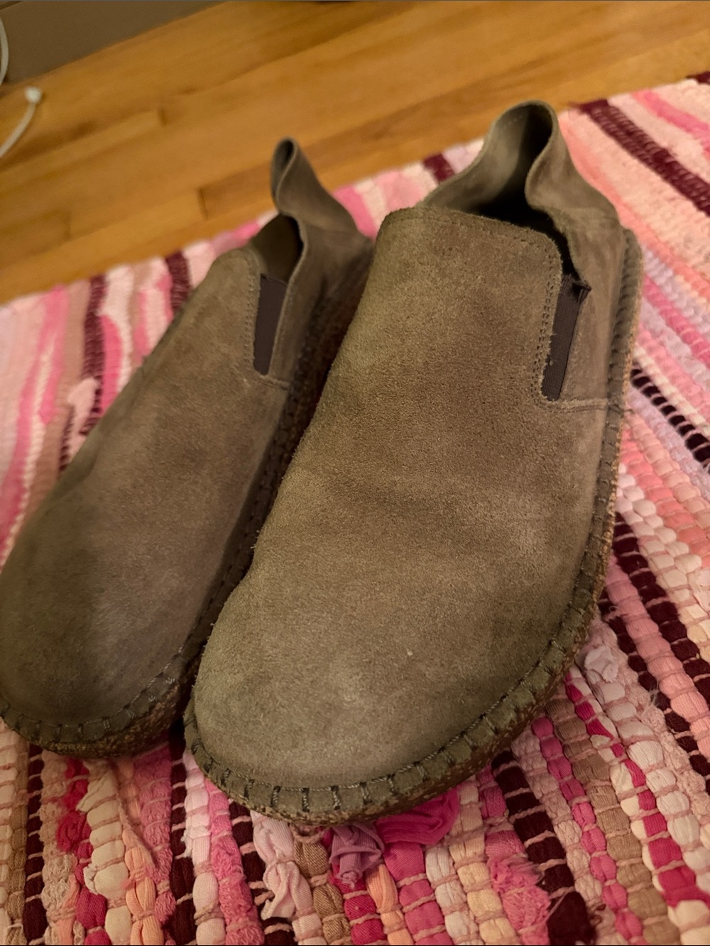 Birkenstock Callan Suede Leather Beige/Taupe Slip-On Shoes EU 41